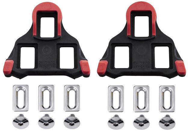 Picture of SHIMANO SPD SL ROAD CLEAT SET SPD-SL SH11 RED